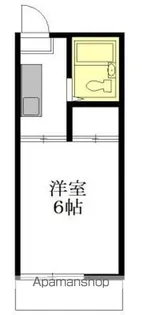 コーポAI【205号室】の間取り