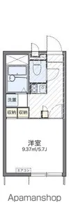 レオパレスアマランサス【1階】の間取り