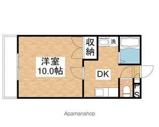 サニーコスモⅡ【1階】の間取り