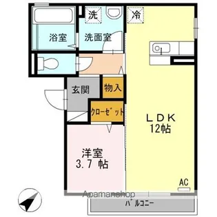 プルミエール【2階】の間取り