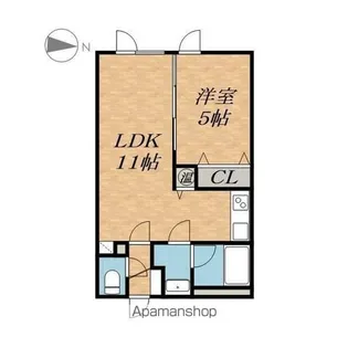 LAPEL241B【2階】の間取り