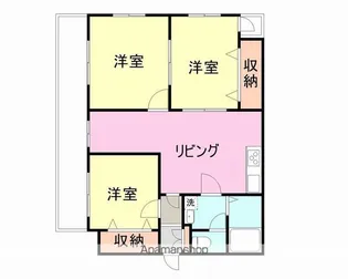 シンコウビル【402号室】の間取り