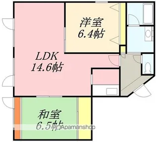 RESIDENTIAL OF CUBIC【2階】の間取り