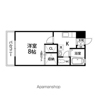 コスモハウス将監【103号室】の間取り
