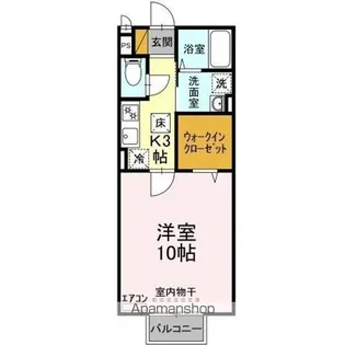 グランモア八柱【1階】の間取り