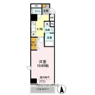 COMFORT【6階】の間取り