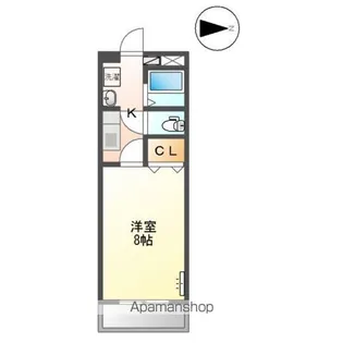 クリオコート【3階】の間取り