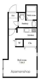MODULOR代々木公園【4階】の間取り