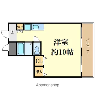 ベース四日市【3階】の間取り