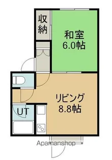 永井アパート【202号室】の間取り