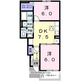ビンテージ01【1階】の間取り