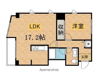 プラネット永山【4階】の間取り