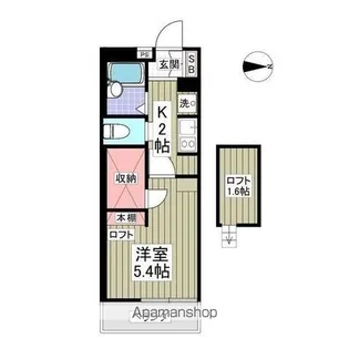 グラツィア【2階】の間取り