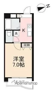 リビエール楠上【2階】の間取り