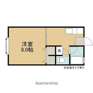 ラフォーレ北山【1階】の間取り