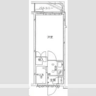ダイホープラザ千駄木【12階】の間取り