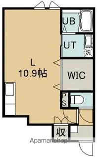 CROSS ROAD(クロスロード)【Ⅷ号室】の間取り