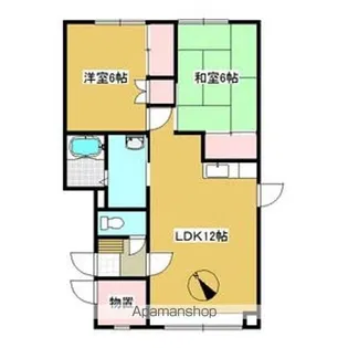 サンテラス63【2階】の間取り