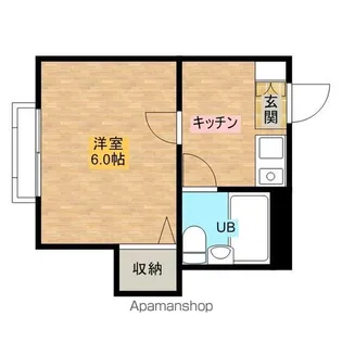 OZ弐番街【2階】の間取り