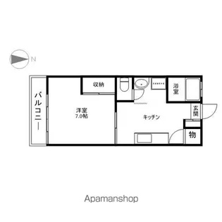 和田ハイツ【2階】の間取り