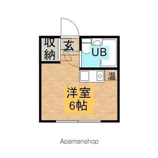 ホシオウビル【305号室】の間取り