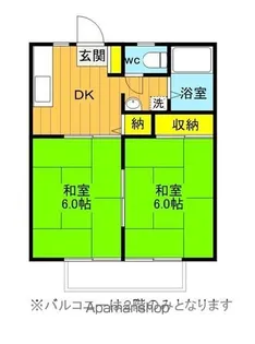 コーポ伊藤NO.1【121号室】の間取り