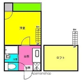 プレシャス南天神【2階】の間取り