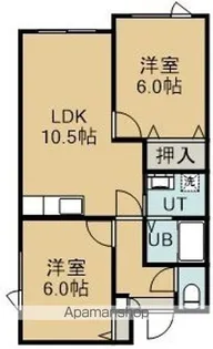 リモージュ【2階】の間取り