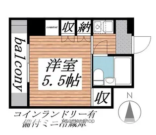 第12明智ビル【2階】の間取り