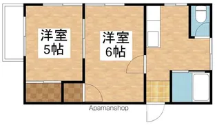 コンフォート東中島【1階】の間取り