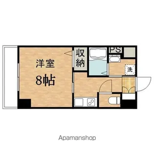 エリシア・イリス【407号室】の間取り