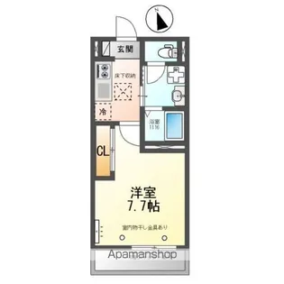 OCEANCOASTTSUDANUMA(オーシャンコーストツダヌ【1階】の間取り