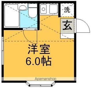 スカイハイツⅤ【1階】の間取り