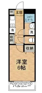 LUNA(ルーナ)【5階】の間取り