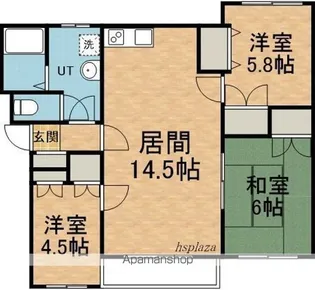 メゾン・ド・ノエル【3階】の間取り