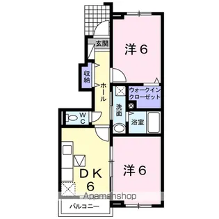 エメロード Ⅱ【1階】の間取り