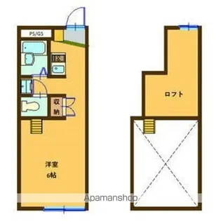 miraie松降通【1階】の間取り