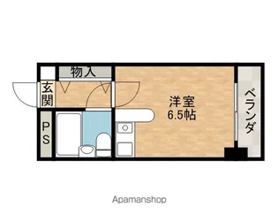ビクトリア茨木【4階】の間取り