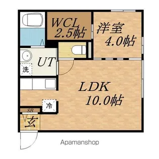 SKY PARK HIBARIGAOKA【402号室】の間取り