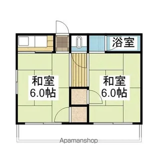 長尾荘【2階】の間取り