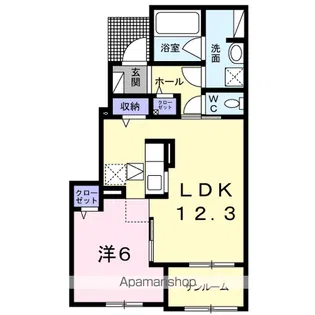 プレイン【1階】の間取り