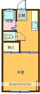 コーポラス本多【C202号室】の間取り