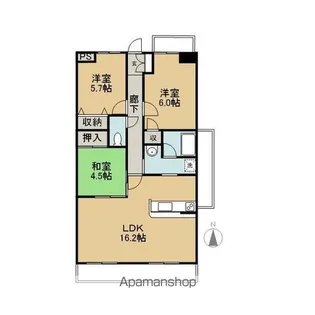 STAGE・M【7階】の間取り