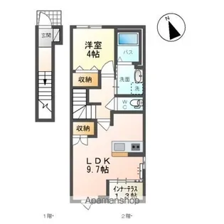 アンサンブル【2階】の間取り