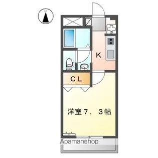 ビアンヒルズ【2階】の間取り