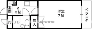 大東御殿山ビル【3階】の間取り