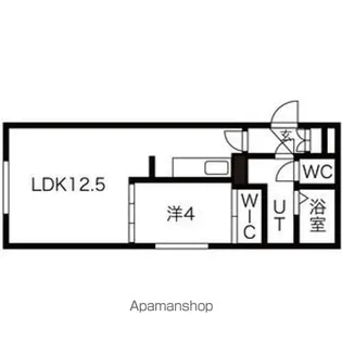 Lis Blanc手稲【2階】の間取り
