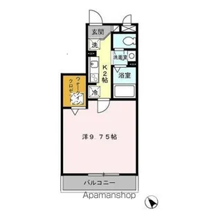 エクレール【1階】の間取り