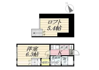 ハーミットクラブハウスVELODROME(ベロドローム)【2階】の間取り