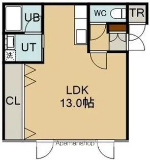 アークヒルズ山の手(アークヒルズヤマノテ)【203号室】の間取り